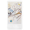 Kandinsky Composition 8 Guest Towels - Full Color