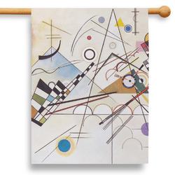 Kandinsky Composition 8 28" House Flag - Single Sided