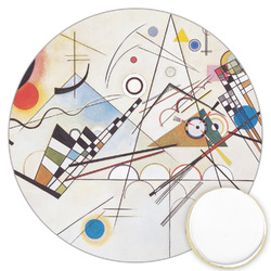 Kandinsky Composition 8 Printed Cookie Topper - 3.25"
