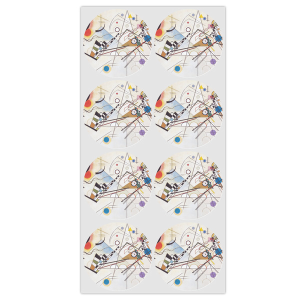 Kandinsky Composition 8 Icing Circle - Medium - Set of 8