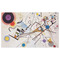 Kandinsky Composition 8 Indoor / Outdoor Rug - 3'x5' - Front Flat