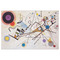 Kandinsky Composition 8 Indoor / Outdoor Rug - 4'x6' - Front Flat