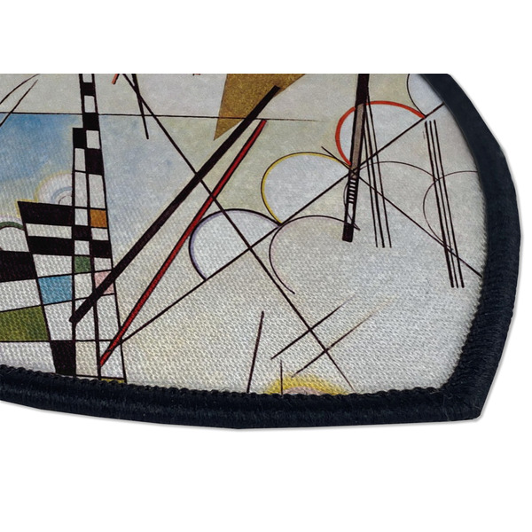 Kandinsky Composition 8 Iron on Shield 3 Detail