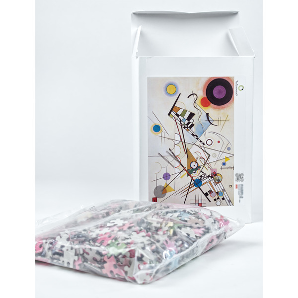 Kandinsky Composition 8 Jigsaw Puzzle 1014 Piece - Box