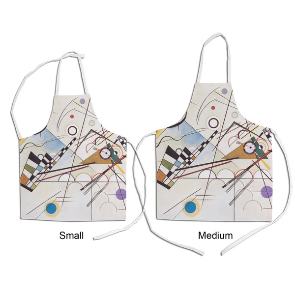Kandinsky Composition 8 Kid's Aprons - Comparison