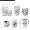 Kandinsky Composition 8 Kid's Drinkware - Customized & Personalized