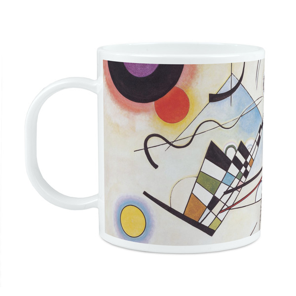 Custom Kandinsky Composition 8 Plastic Kids Mug