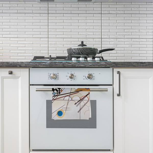 Kandinsky Composition 8 Kitchen Towel - Poly Cotton - Lifestyle