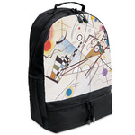 Kandinsky Composition 8 Backpacks - Black