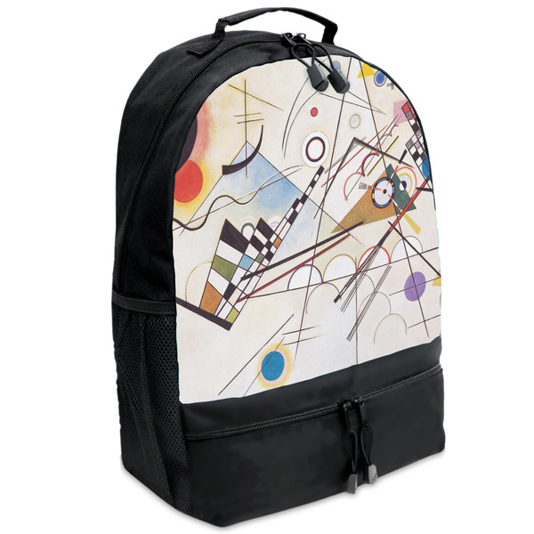Custom Kandinsky Composition 8 Backpacks - Black