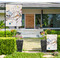 Kandinsky Composition 8 Large Garden Flag - LIFESTYLE
