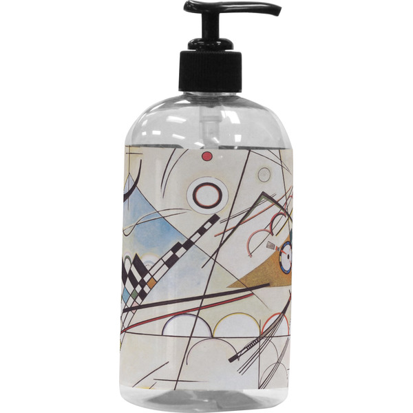 Custom Kandinsky Composition 8 Plastic Soap / Lotion Dispenser (16 oz - Large - Black)