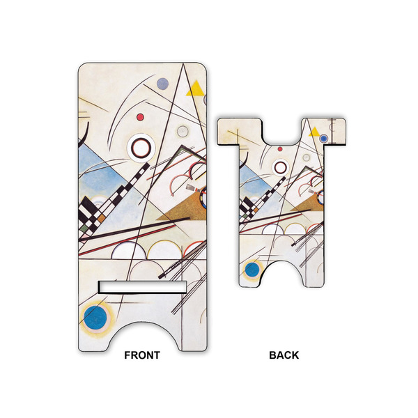 Kandinsky Composition 8 Large Phone Stand - Front & Back