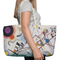 Kandinsky Composition 8 Large Rope Tote Bag - In Context View