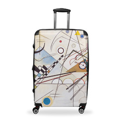 Kandinsky Composition 8 Suitcase - 28" Large - Checked
