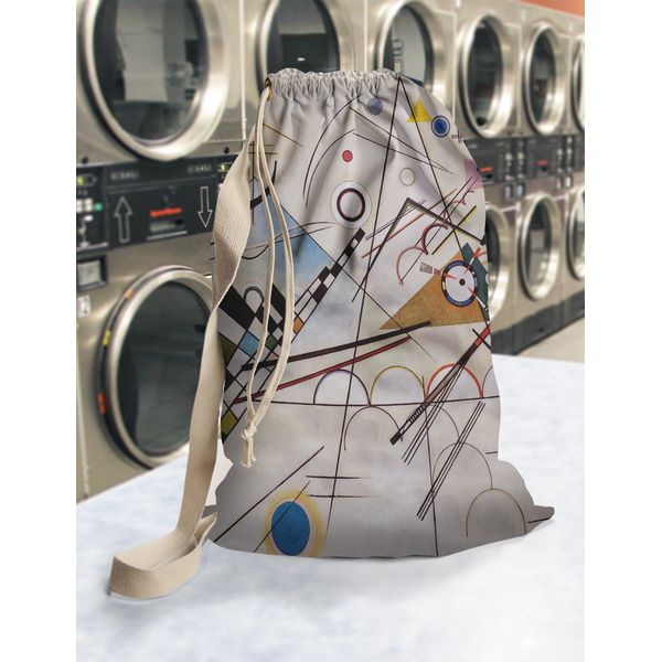 Kandinsky Composition 8 Laundry Bag in Laundromat