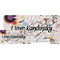 Kandinsky Composition 8 License Plate (Sizes)