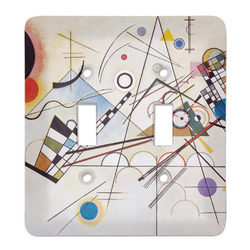 Kandinsky Composition 8 Light Switch Cover (2 Toggle Plate)