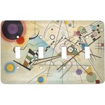 Kandinsky Composition 8 Light Switch Cover (4 Toggle Plate)