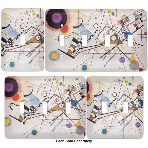 Kandinsky Composition 8 Light Switch Covers all sizes
