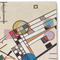 Kandinsky Composition 8 Linen Placemat - DETAIL