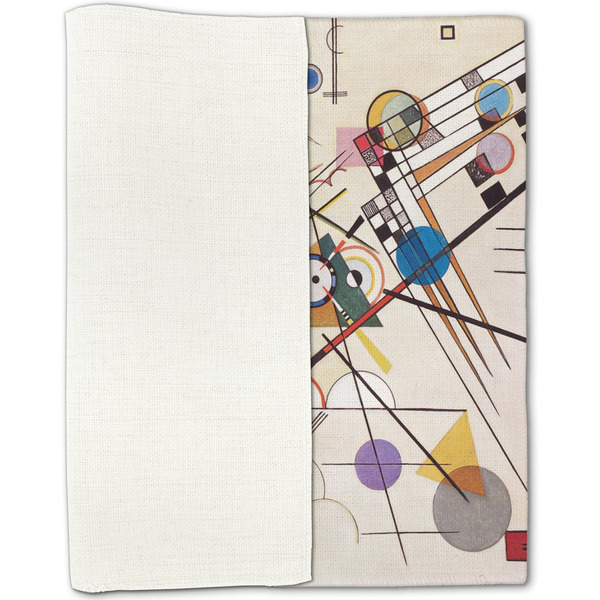 Kandinsky Composition 8 Linen Placemat - Folded Half