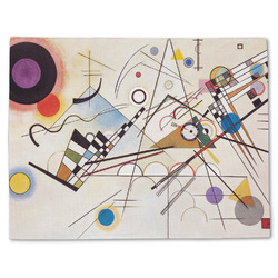 Kandinsky Composition 8 Single-Sided Linen Placemat - Single