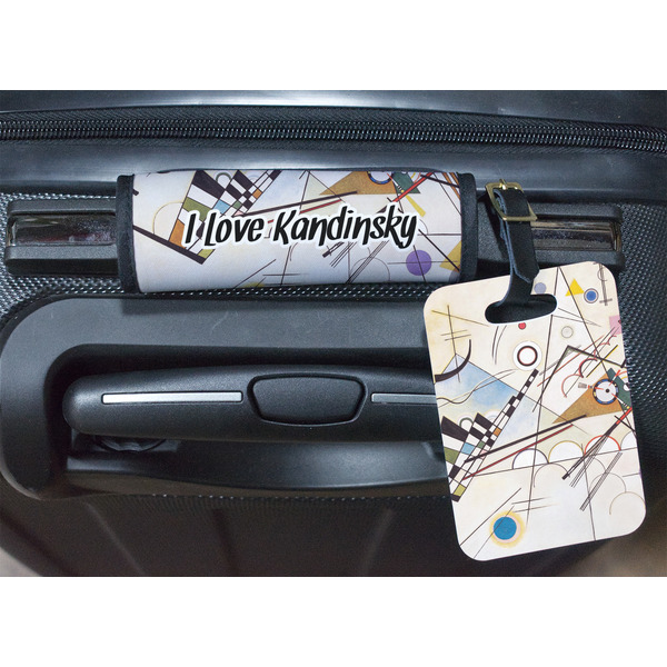 Kandinsky Composition 8 Luggage Wrap & Tag