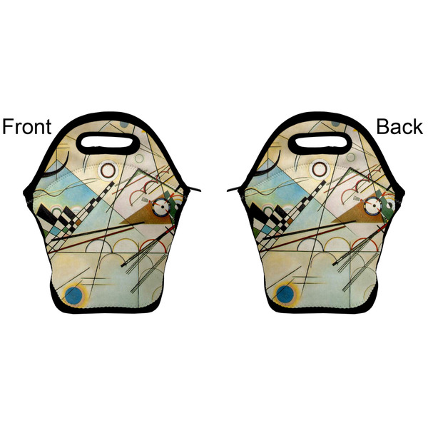 Kandinsky Composition 8 Lunch Bag - Front and Back