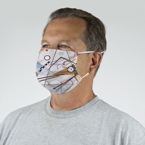 Kandinsky Composition 8 Mask - Quarter View on Guy