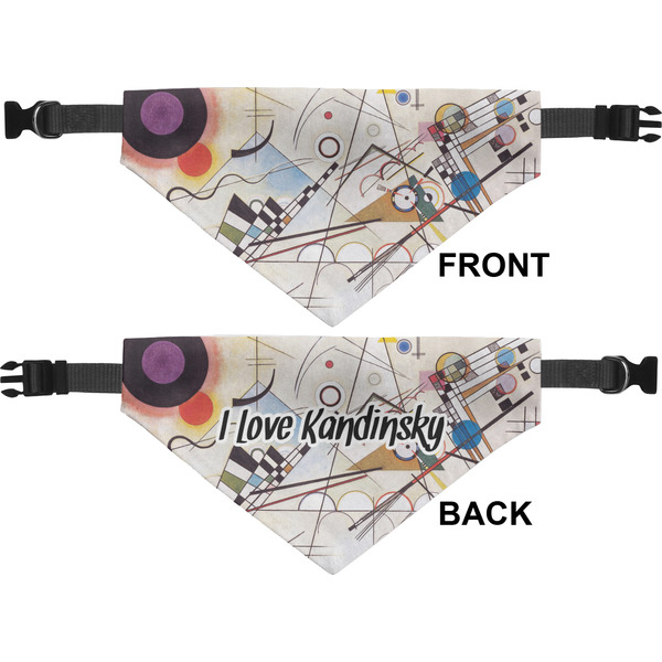 Kandinsky Composition 8 Medium Dog Bandana Approval