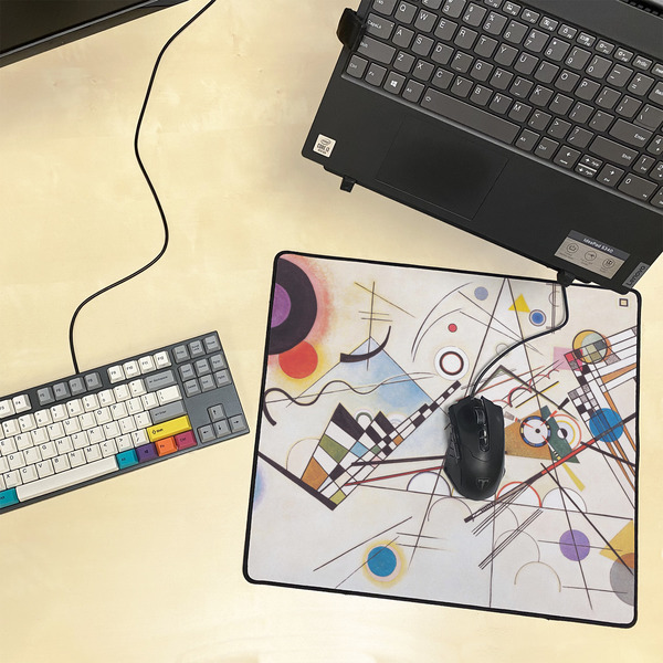 Kandinsky Composition 8 Medium Gaming Mats - LIFESTYLE