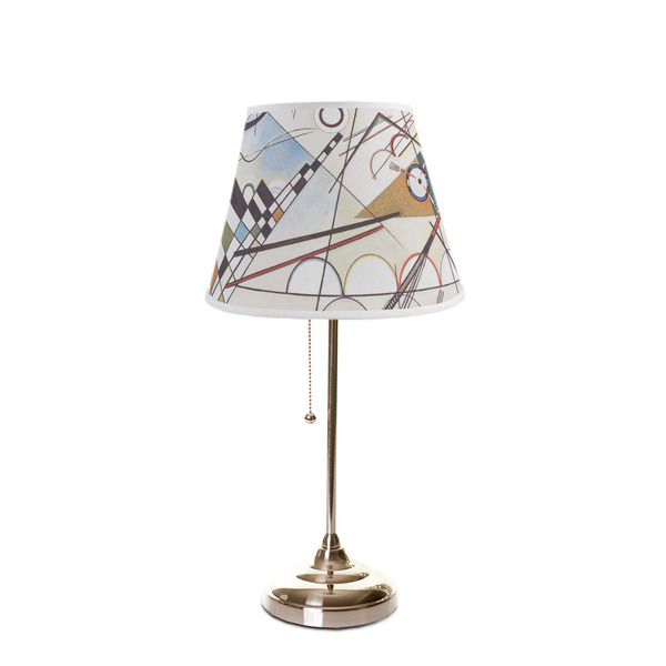 Kandinsky Composition 8 Poly Film Empire Lampshade - On Stand
