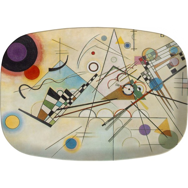 Custom Kandinsky Composition 8 Melamine Platter