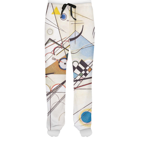 Kandinsky Composition 8 Men's Pjs Front - on model