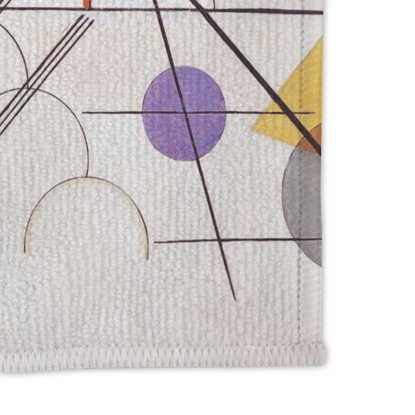 Kandinsky Composition 8 Microfiber Dish Rag - DETAIL