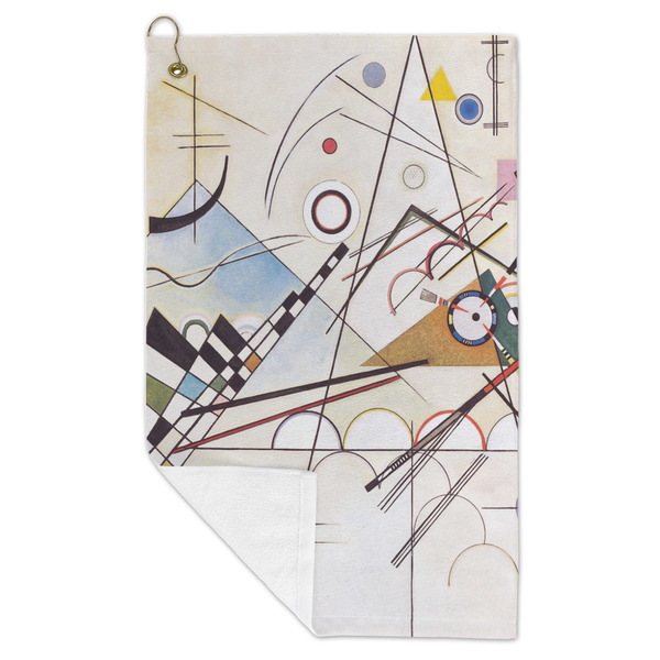 Kandinsky Composition 8 Microfiber Golf Towels - FOLD