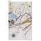 Kandinsky Composition 8 Microfiber Golf Towels - FRONT