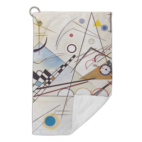 Kandinsky Composition 8 Microfiber Golf Towels Small - FRONT FOLDED