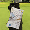 Kandinsky Composition 8 Microfiber Golf Towels - Small - LIFESTYLE