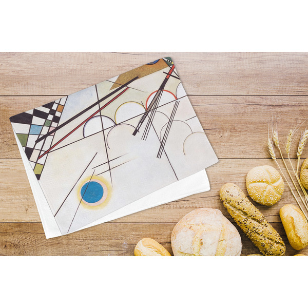 Kandinsky Composition 8 Microfiber Kitchen Towel - LIFESTYLE