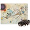 Kandinsky Composition 8 Microfleece Dog Blanket - Regular