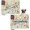 Kandinsky Composition 8 Microfleece Dog Blanket - Regular - Front & Back
