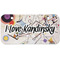 Kandinsky Composition 8 Mini/Bicycle License Plate (2 Holes)