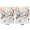 Kandinsky Composition 8 Minky Blanket - 50"x60" - Double Sided - Front & Back