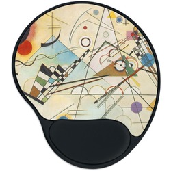 Kandinsky Composition 8 Mouse Pad with Wrist Support