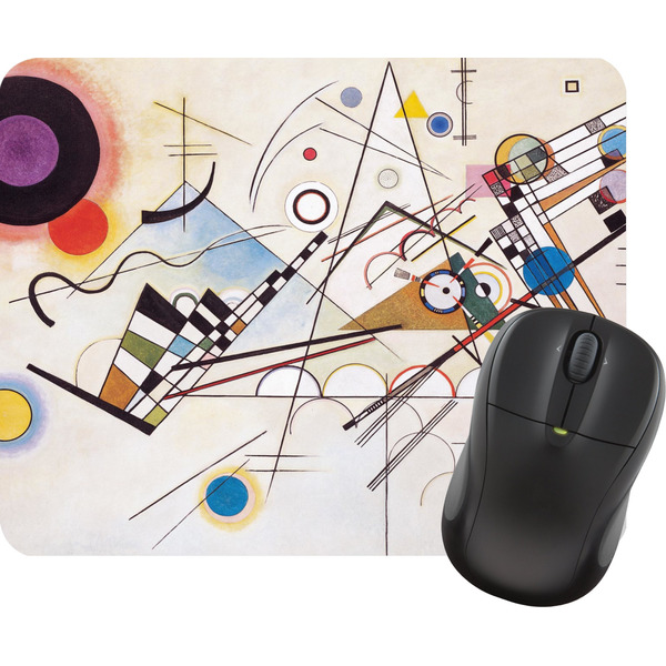 Custom Kandinsky Composition 8 Rectangular Mouse Pad