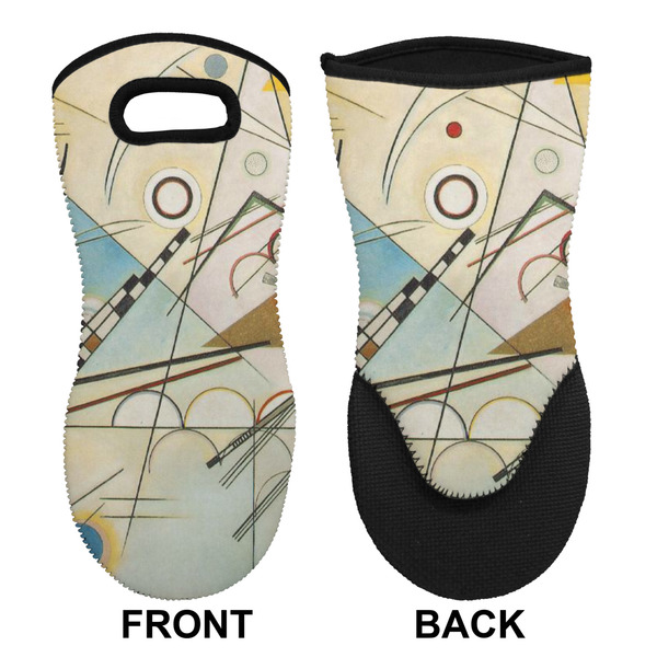Kandinsky Composition 8 Neoprene Oven Mitt (Front & Back)