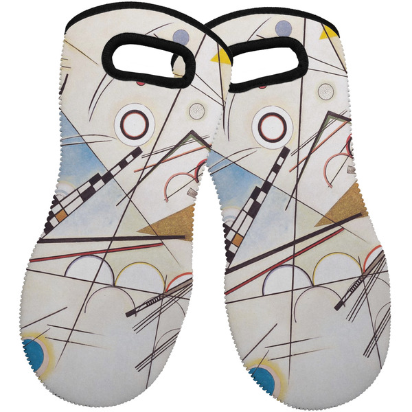 Kandinsky Composition 8 Neoprene Oven Mitt -Set of 2 - Front