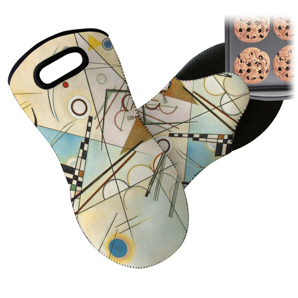 Kandinsky Composition 8 Neoprene Oven Mitt